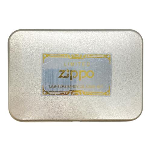 ZIPPO ゴールド×シルバーカラー/LIMITED/No.0142 1993年製