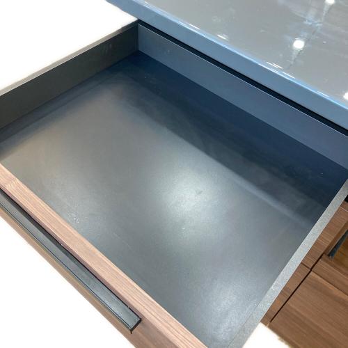 Pamouna (パモウナ) キッチンカウンター ブラウン×グレー 206 3段4杯