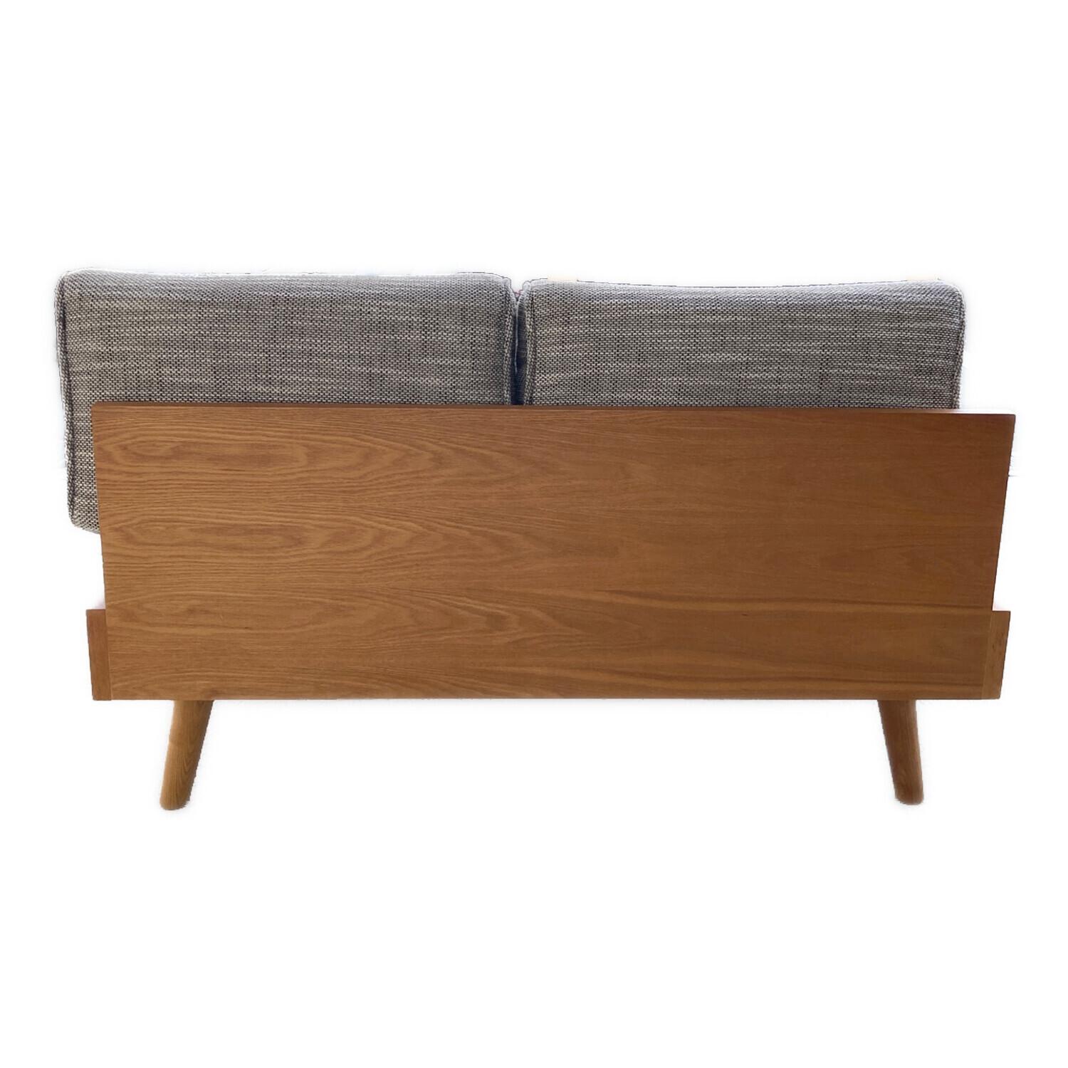 UNICO (ウニコ) 2人掛けソファー ブラウン×グレー アルベロ