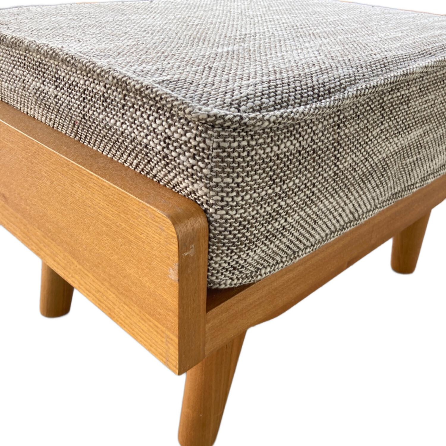 UNICO (ウニコ) オットマン ブラウン×グレー アルベロ｜トレファクONLINE