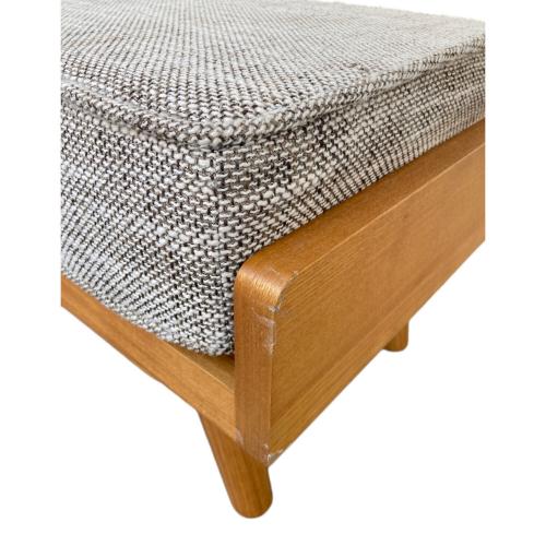 UNICO (ウニコ) オットマン ブラウン×グレー アルベロ