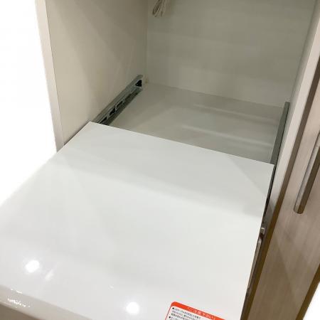 ニトリ キッチンカウンター ホワイト×アイボリー ポスティア90