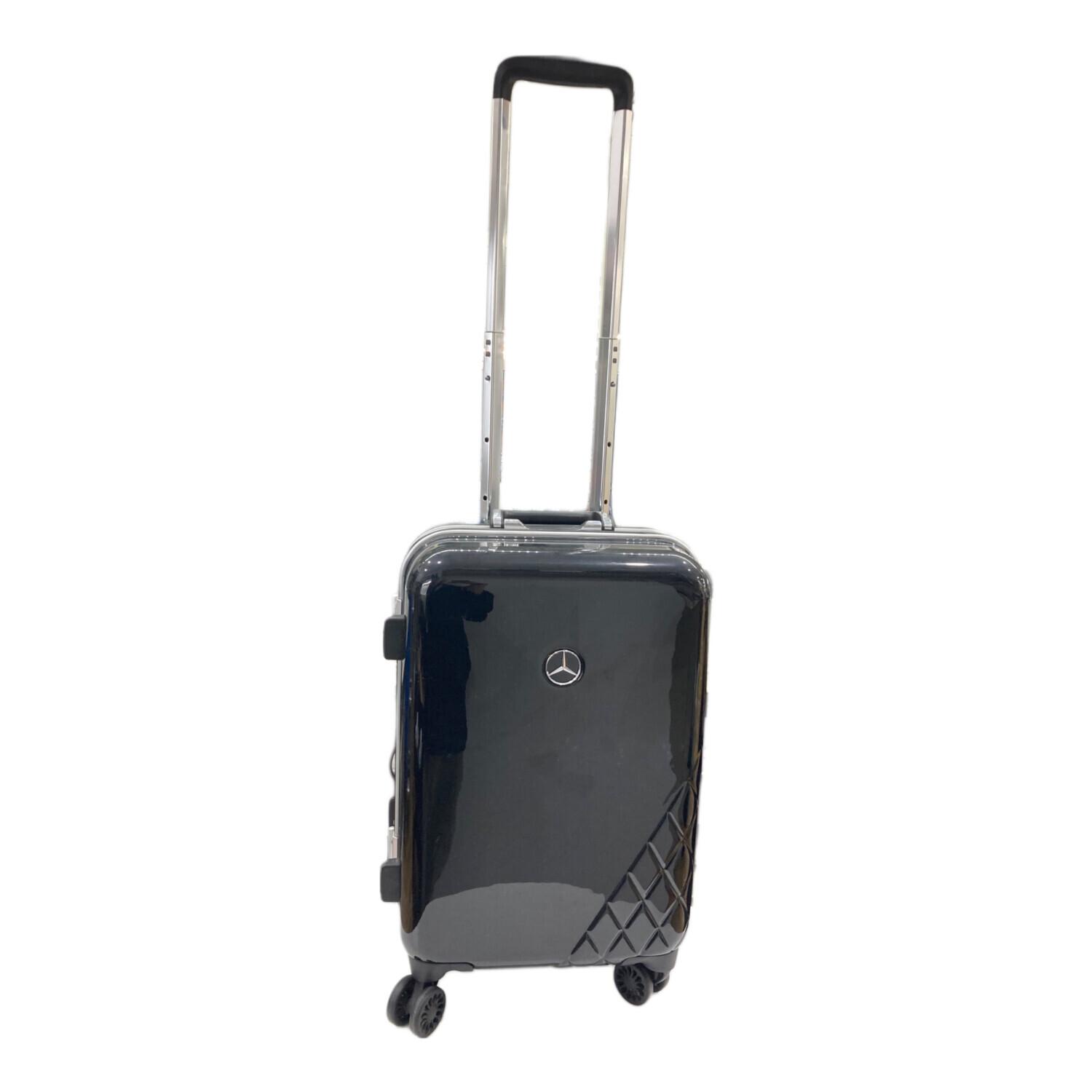 Mercedes Benz (メルセデスベンツ) キャリーバッグ ブラック×シルバー