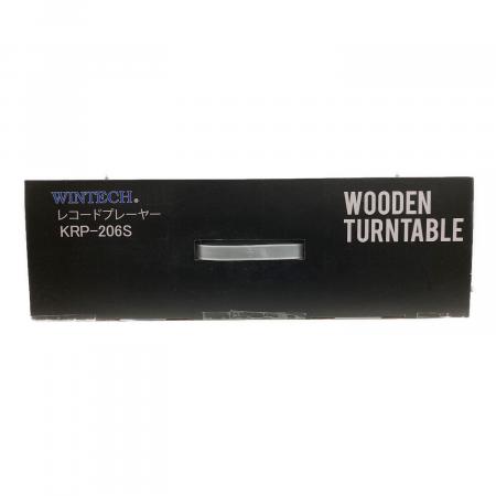 WINTECH (ウィンテック) レコードプレーヤー KRP-206S｜トレファクONLINE
