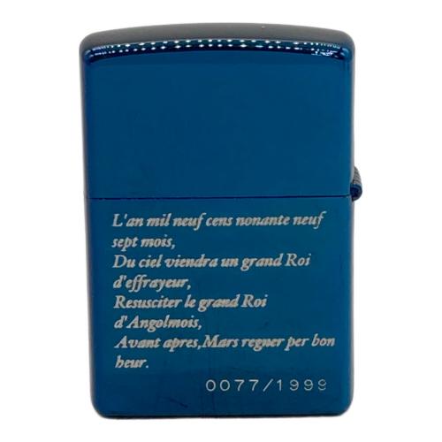 ZIPPO (ジッポ) 1999年製 リミテッドエディション ブルー