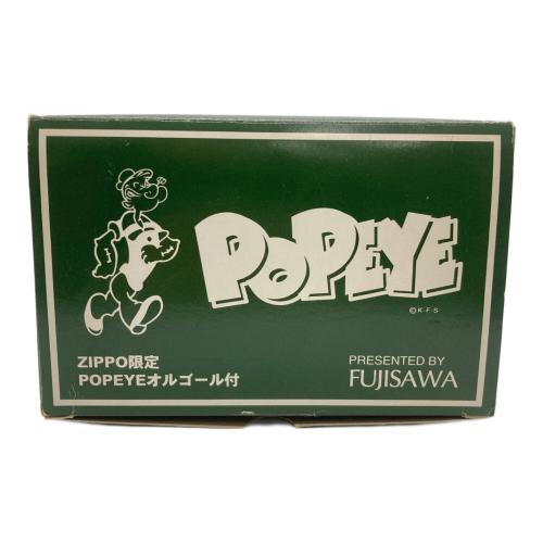 ZIPPO (ジッポ) 1998年製 誕生70周年記念ポパイ特別限定品 オルゴール付き ZIPPO