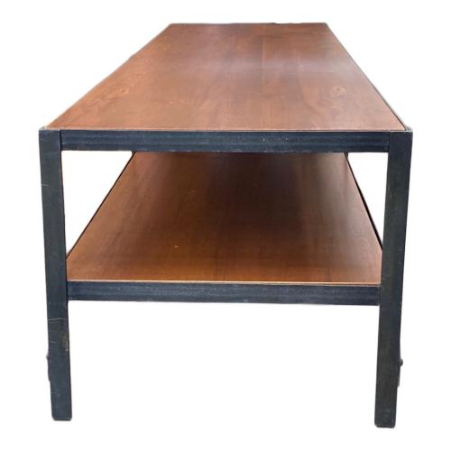 UNICO (ウニコ) テレビボード 241 幅140 ブラウン×ブラック LUMBER