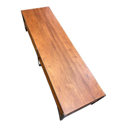 UNICO (ウニコ) テレビボード 241 幅140 ブラウン×ブラック LUMBER