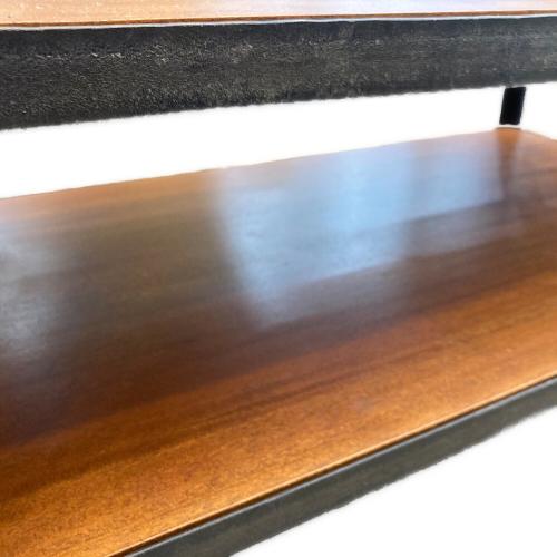 UNICO (ウニコ) テレビボード 241 幅140 ブラウン×ブラック LUMBER