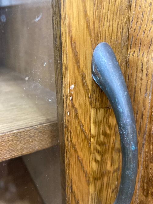 a.depeche (アデペシュ) 食器棚 幅85 高さ110 ナチュラル