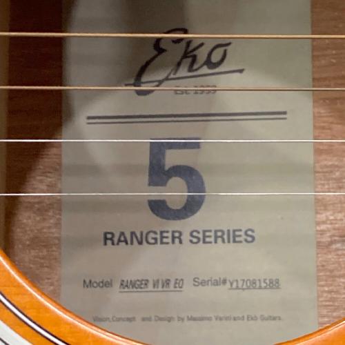 EKO (イーコー) アコースティックギター RANGER VI VR EQ