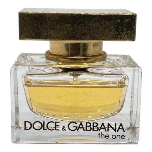 DOLCE & GABBANA (ドルチェ＆ガッバーナ) パルファム 30ml 残量80%-99% ザ・ワン