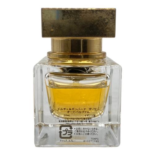 DOLCE & GABBANA (ドルチェ＆ガッバーナ) パルファム 30ml 残量80%-99% ザ・ワン