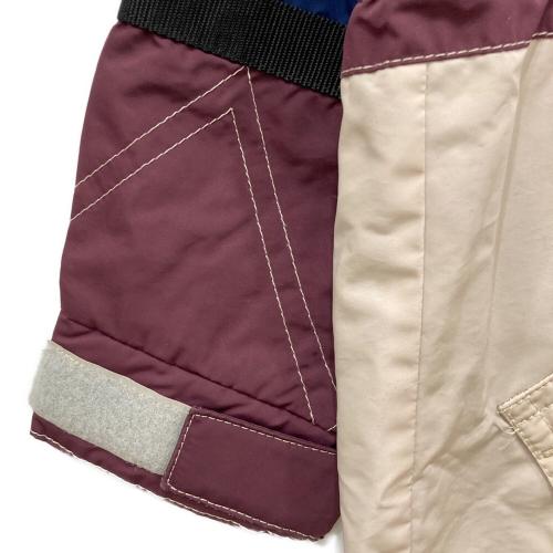 THE NORTH FACE (ザ ノース フェイス) スキーウェア(ジャケット) TNF-413 メンズ SIZE XL ベージュ×ブルー×エンジ