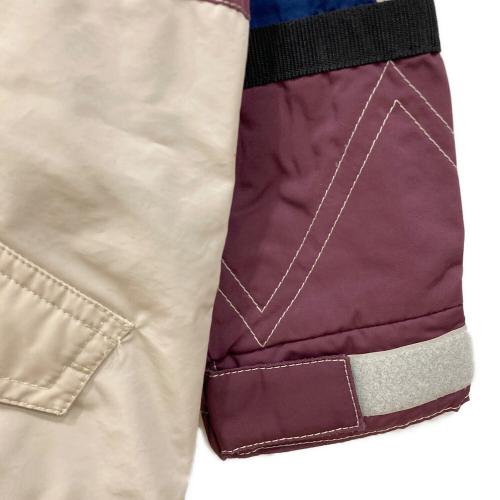 THE NORTH FACE (ザ ノース フェイス) スキーウェア(ジャケット) TNF-413 メンズ SIZE XL ベージュ×ブルー×エンジ