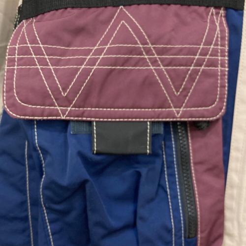 THE NORTH FACE (ザ ノース フェイス) スキーウェア(ジャケット) TNF-413 メンズ SIZE XL ベージュ×ブルー×エンジ