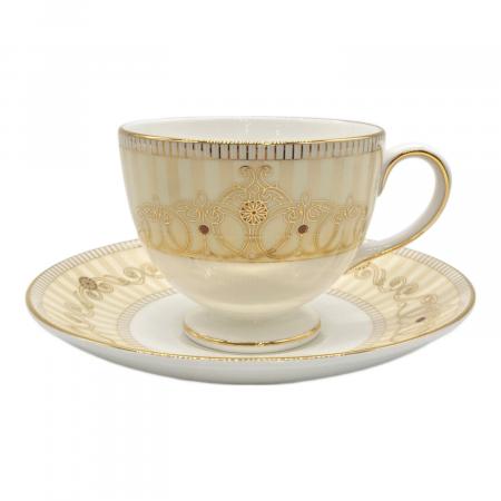 Wedgwood (ウェッジウッド) カップ&ソーサー ホワイト×ゴールド