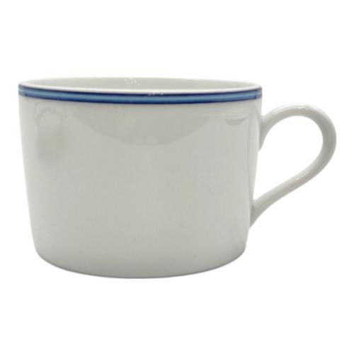 HERMES (エルメス) カップ&ソーサー ホワイト×ブルー シェーヌダンクル