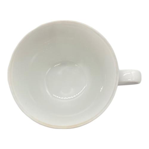 ROYAL COPENHAGEN (ロイヤル・コペンハーゲン) カップ&ソーサー 茶バミ有 ホワイトフルーテッド・プレイン