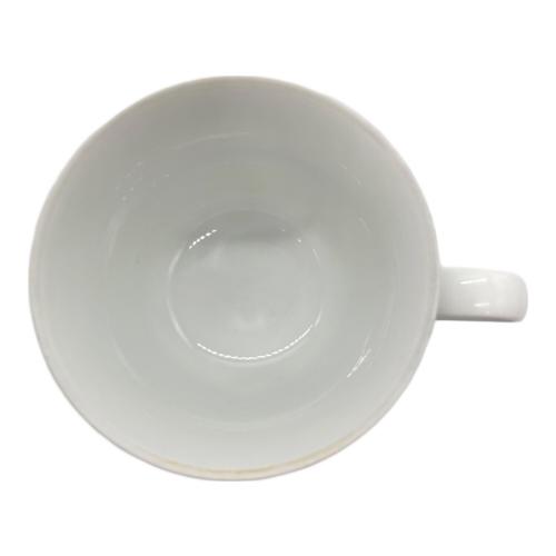 ROYAL COPENHAGEN (ロイヤル・コペンハーゲン) カップ&ソーサー 茶バミ有 ホワイトフルーテッド・プレイン