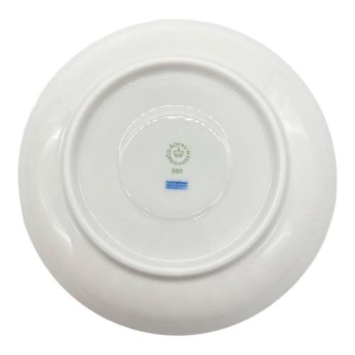 ROYAL COPENHAGEN (ロイヤル・コペンハーゲン) カップ&ソーサー 茶バミ有 ホワイトフルーテッド・プレイン