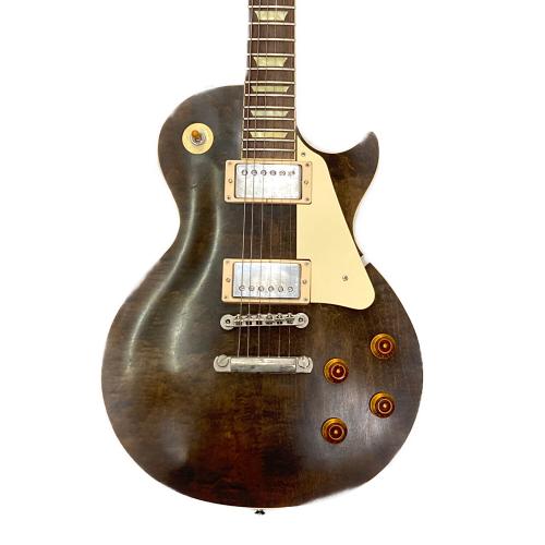 Bacchus (バッカス) Live Road レスポールタイプ エレキギター BLS-120 BR-OIL ダークウォルナット ペグ交換有