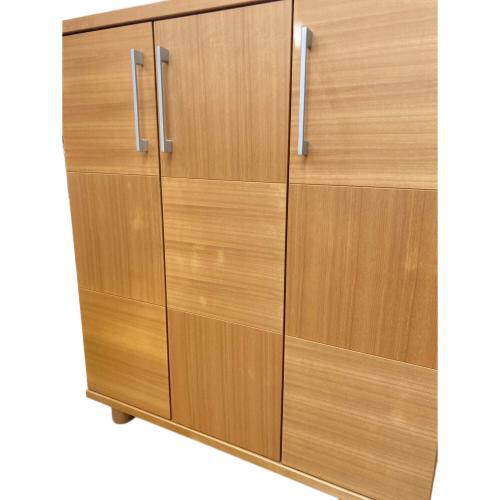 馬場木工 シューズボックス リーフ900L 215 ナチュラル