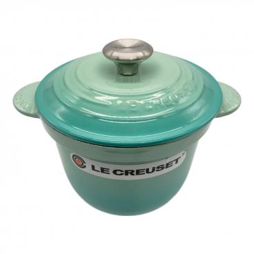 未使用 ル・クルーゼ LE CREUSET アップルココット2.1L 18cm ブランド