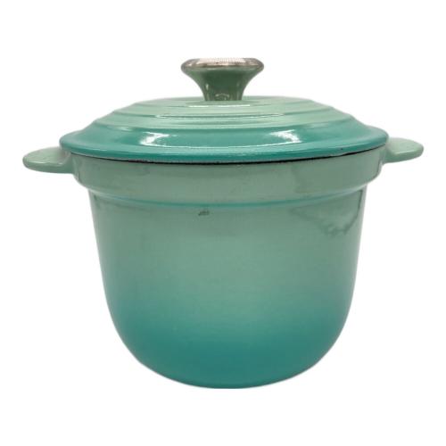 LE CREUSET (ルクルーゼ) ココット・エブリィ 18 ブルー