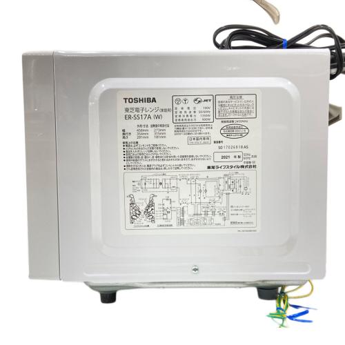 TOSHIBA (トウシバ) 電子レンジ ER-SS17A(W) 2021年製 140