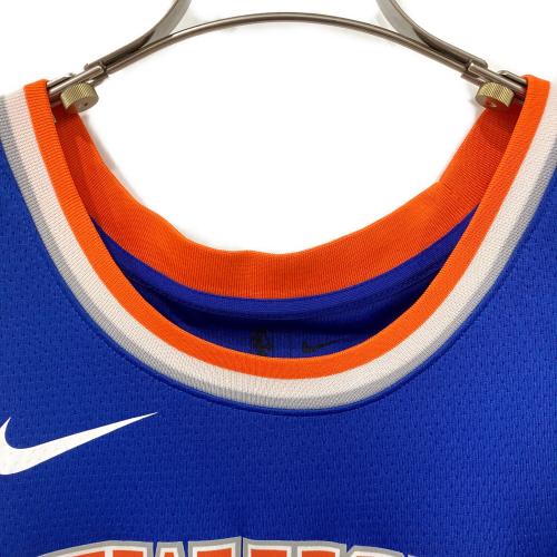 NIKE (ナイキ) バスケットボールユニフォーム DN2015-498 ニューヨーク・ニックス メンズ SIZE M ブルー×オレンジ