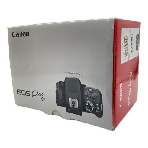 CANON (キヤノン) デジタル一眼レフカメラ KISS X7 ※ボディのみ