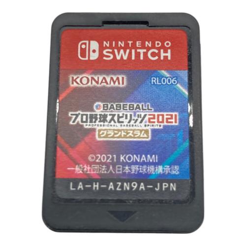 eBASEBALL プロ野球スピリッツ2021 グランドスラム/Switch/RL006J1/A 全年齢対象 Nintendo Switch用ソフト CERO A (全年齢対象)