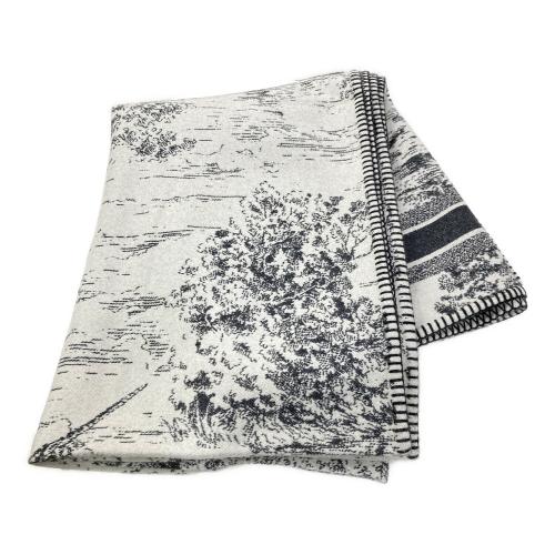 Christian Dior (クリスチャン ディオール) 大判ブランケット毛布 シミ・ヨゴレ有/51NOE350ISPE