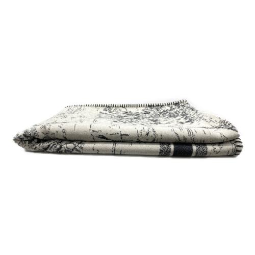 Christian Dior (クリスチャン ディオール) 大判ブランケット毛布 シミ