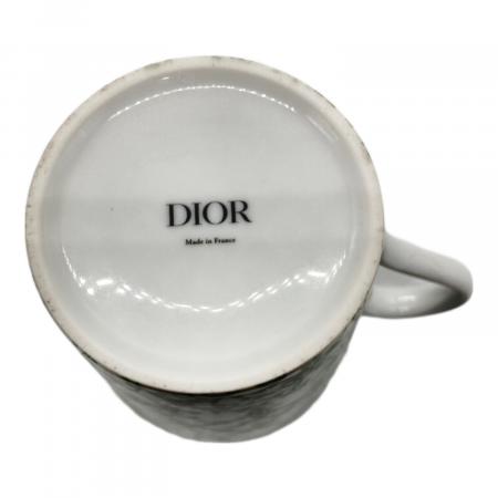 Dior (ディオール) マグカップ グリーン×ホワイト Lily Of The Valley 