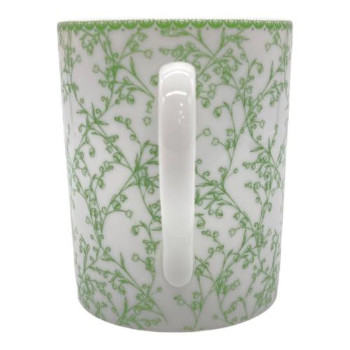 Dior (ディオール) マグカップ グリーン×ホワイト Lily Of The Valley