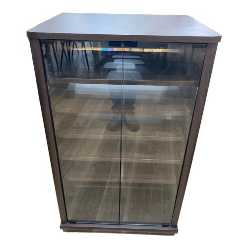 ハヤミ工産 タテ型オーディオラック ブラウン