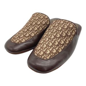 Christian Dior (クリスチャン ディオール) スリッパ ブラウン トロッター SIZE 41