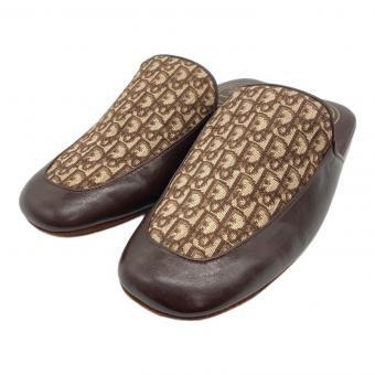 Christian Dior (クリスチャン ディオール) スリッパ ブラウン トロッター SIZE 41