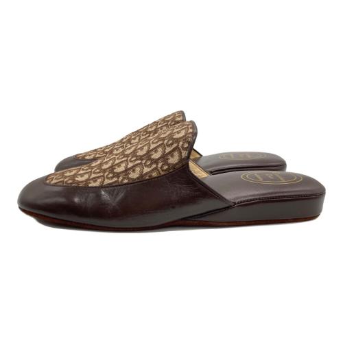 Christian Dior (クリスチャン ディオール) スリッパ ブラウン トロッター SIZE 41