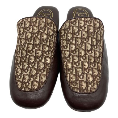 Christian Dior (クリスチャン ディオール) スリッパ ブラウン トロッター SIZE 41