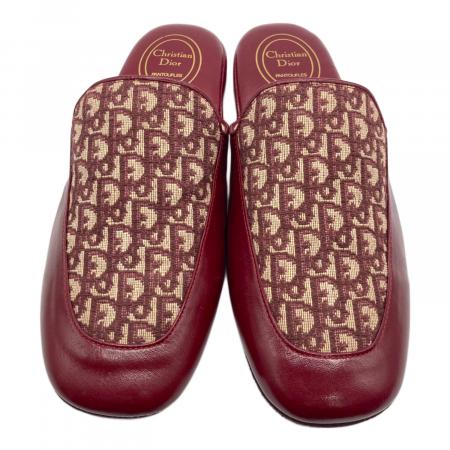 Christian Dior (クリスチャン ディオール) スリッパ レッド