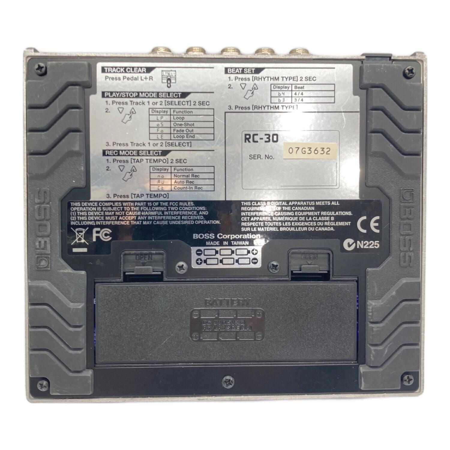 BOSS (ボス) ループステーション RC-30｜トレファクONLINE