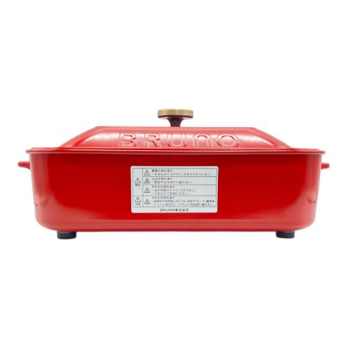 BRUNO (ブルーノ) コンパクトホットプレート BOE021-RD