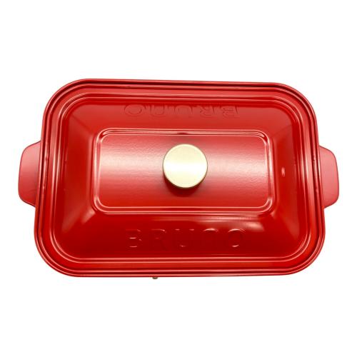 BRUNO (ブルーノ) コンパクトホットプレート BOE021-RD