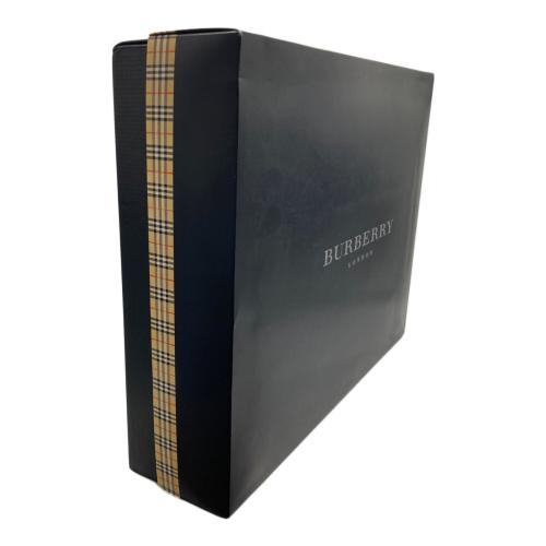 BURBERRY LONDON (バーバリーロンドン) ウール毛布 ウール100％ シングル(幅140×長さ200cm)