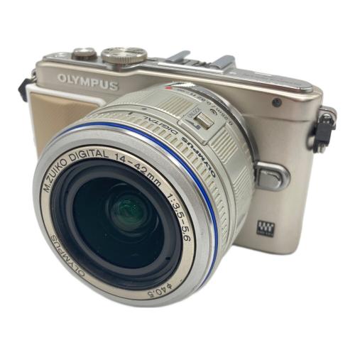 OLYMPUS (オリンパス) ミラーレス一眼カメラ E-PL6 ※バッテリー蓋破損有
