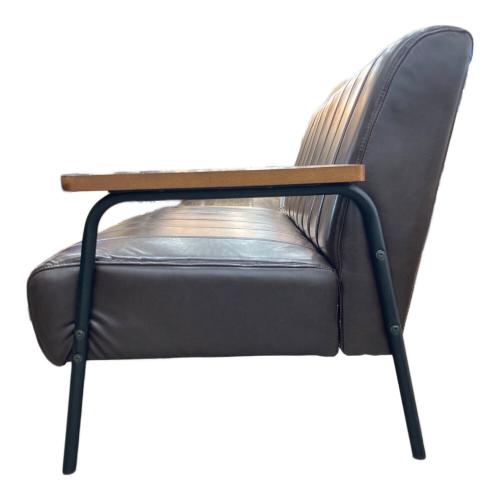 2人掛けソファー ブラウン