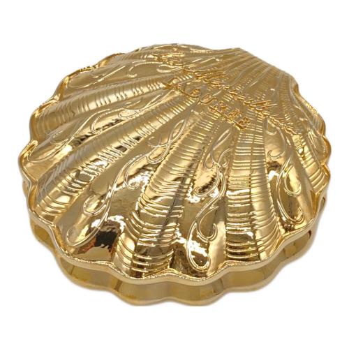 LADUREE (ラデュレ) パウダーケース 貝殻 ゴールドカラー